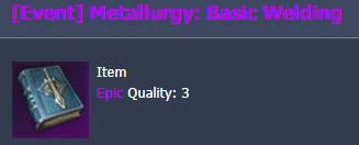 Lost Ark [Event] Metallurgy: Basic Welding