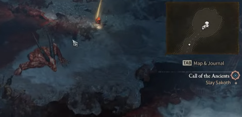 Explore the Bloodsoaked Glacier with Chieftain Glous - Diablo 4