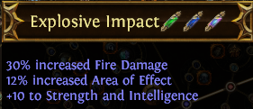 Explosive Impact PoE