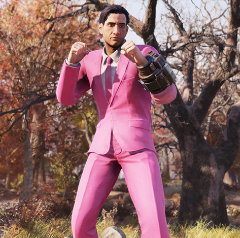 Fallout 76 Pink Suit