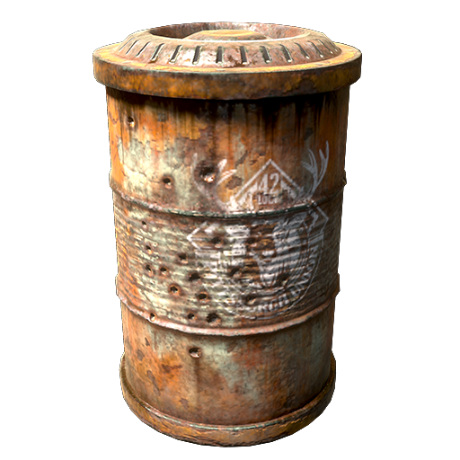 The Pitt Union Steel Barrel with Bullet Holes