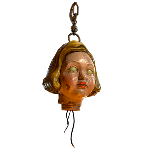 Decapitated Doll Head Flair