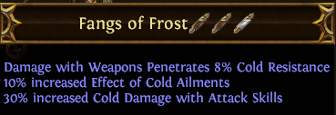 Fangs of Frost PoE
