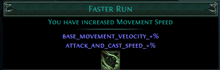 Faster Run