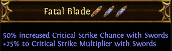 Fatal Blade PoE