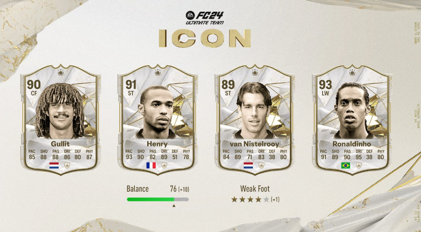 EA Sports FC 24 Icons