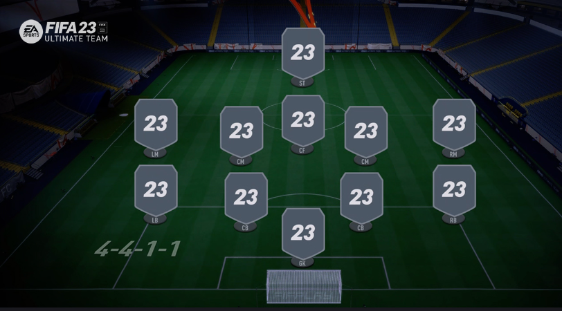 FC 24 4-4-1-1 Formation
