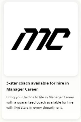 FC 24 5-star coach available for hire in Manager Career