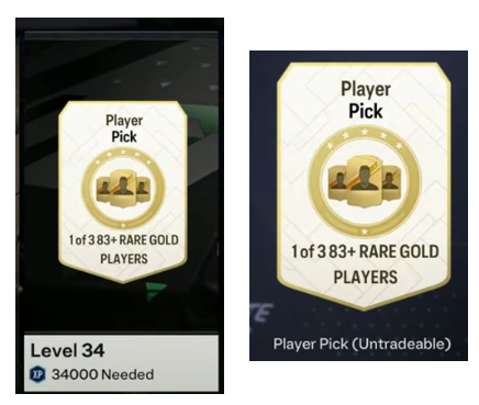 FC 24 Season 1 Level 34 Rewards