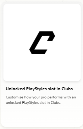 FC 24 Unlocked PlayStyles slot in Clubs