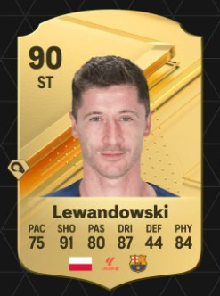 EA Sports FC 24 player ratings: Robert Lewandowski, Vinicius Jr