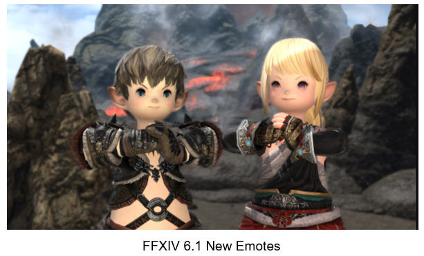 FFXIV 6.1 New Emotes