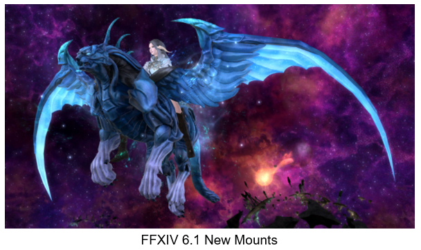 FFXIV 6.1 New Mounts