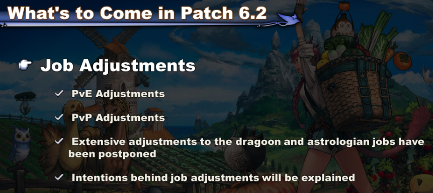 FFXIV 6.2 Job Changes