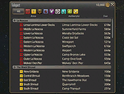 FFXIV Aethernet Guides