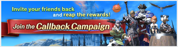 FFXIV Callback Campaign 2022