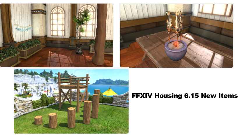 FFXIV Housing 6.15 New Items