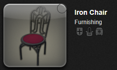 FFXIV Iron Chair