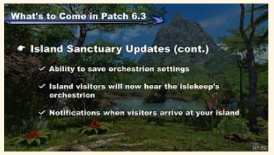 FFXIV Island Sanctuary Changes 6.3