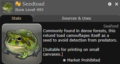 FFXIV Seedtoad