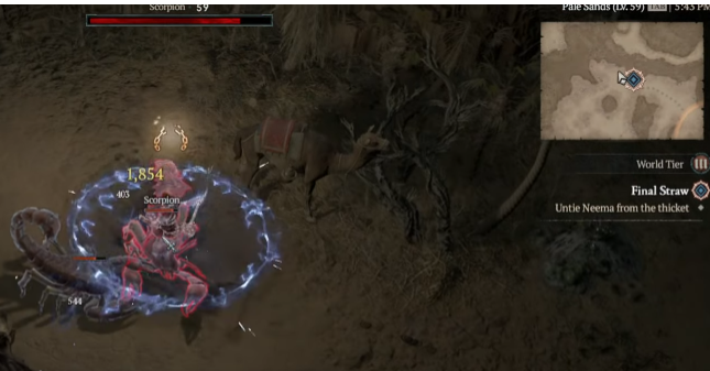 Find Neema & Escort Neema - Diablo 4