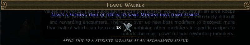Flame Walker PoE