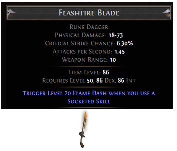 Flashfire Blade