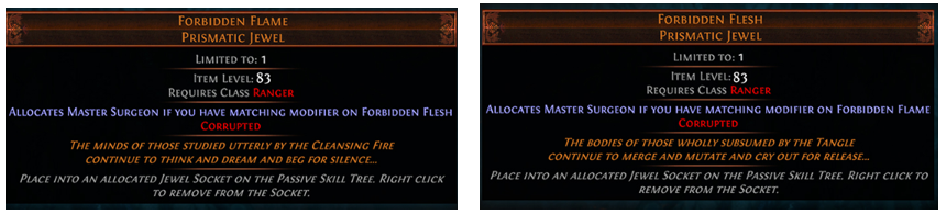 Forbidden Flame and Forbidden Flesh