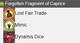 Forgotten Fragment of Caprice FFXIV