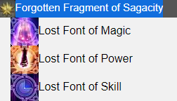Forgotten Fragment of Sagacity FFXIV
