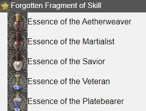 Forgotten Fragment of Skill FFXIV