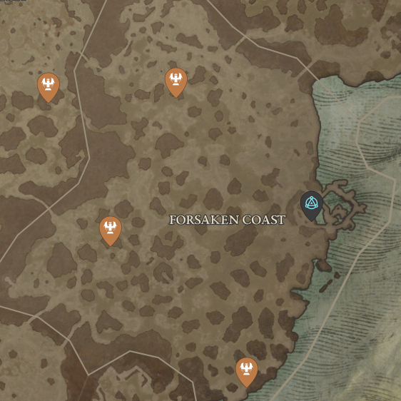 Diablo 4 Forsaken Coast Altar of Lilith