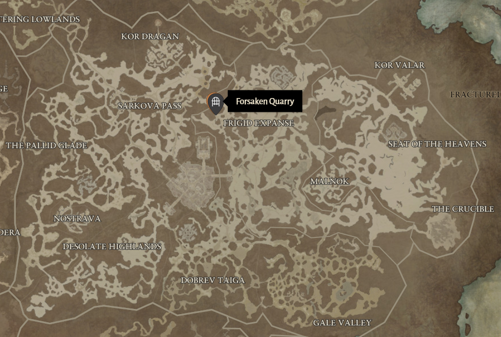 Lost Archives Diablo 4 Location