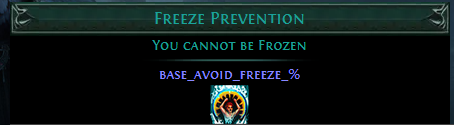 Freeze Prevention