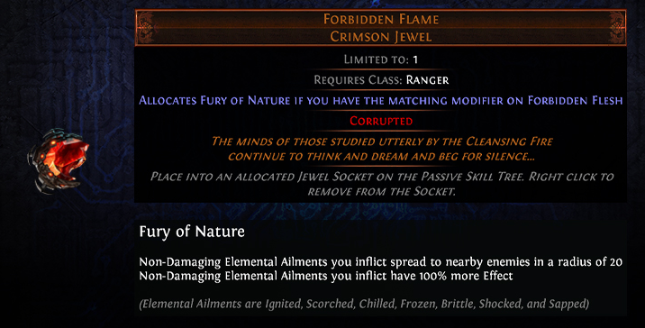 Fury of Nature PoE