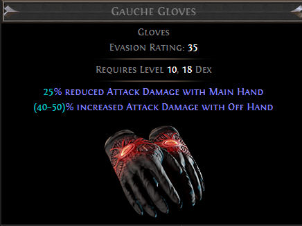 Gauche Gloves