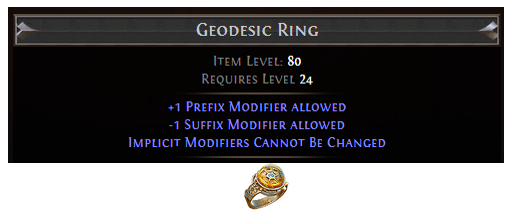 Geodesic Ring