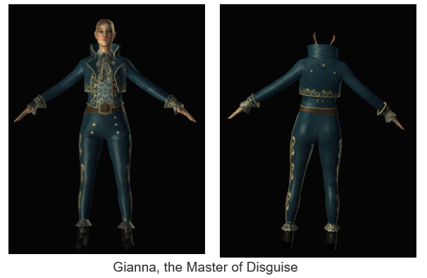 Gianna, the Master of Disguise PoE