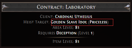 Golden Slave Idol Contract