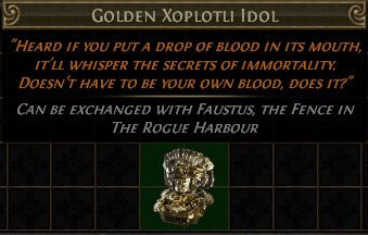 Golden Xoplotli Idol