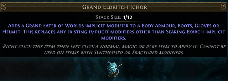 Grand Eldritch Ichor PoE