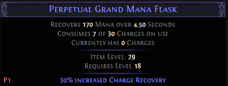 Grand Mana Flask