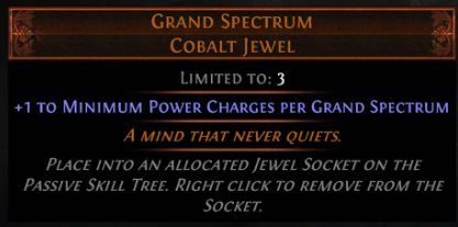 Grand Spectrum Cobalt Jewel PoE