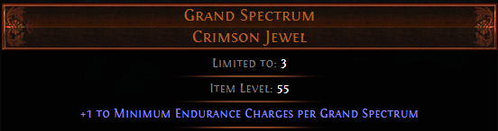 Grand Spectrum Crimson Jewel PoE