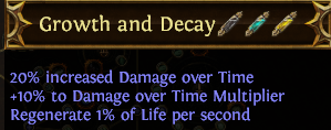 Growth and Decay PoE