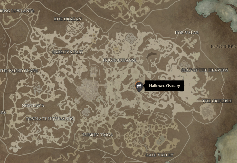Lost Archives Diablo 4 Location
