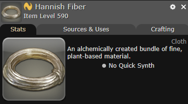 Hannish Fiber