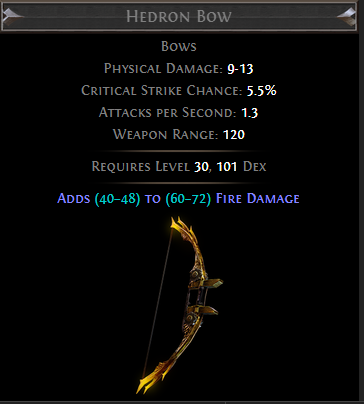 Hedron Bow