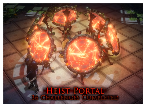 Heist Portal Effect