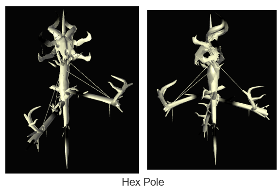 Hex Pole PoE